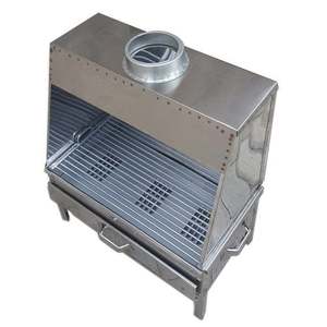 DORELLO SOBA Capot de barbecue réglable et pliable en acier inoxydable chromé de haute qualité pour les fêtes, compatible gaz et charbon de bois - Product Image 4