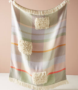 Custom Boho Knitted <b>Bohemian</b> Tassel Adult Luxury Warm Cotton Security Throw Blankets - Product Image 6