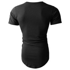 Totalmente personalizado 100% algodón hombres de gran tamaño verano en blanco gimnasio entrenamiento nuevas camisetas de alta calidad para hombres - Product Image 3