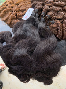 Extensions de cheveux naturels vierges vietnamiens NASA HAIR NSH-DN 613, blonds, 20 pouces, 100 % non traités, grade 12A, double trame machine, trame invisible - Product Image 3