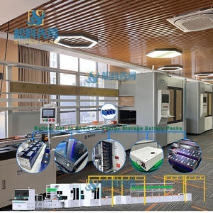 Ligne d'assemblage semi-automatique de batteries au lithium prismatiques à 4 postes de travail pour la production de batteries de systèmes d'énergie domestique - Product Image 6