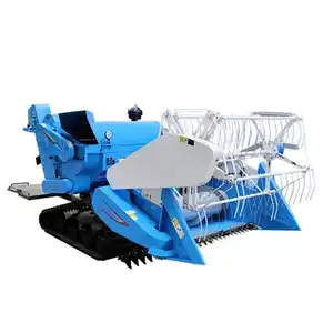 cheap Global Selling Self Propelled Riding Paddy Crawler Combine Harvester Machines for sale