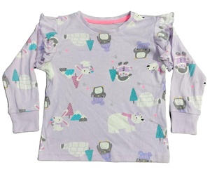 Vente en gros Bangladesh vêtements imprimés partout t-shirt à manches courtes personnalisé imprimé partout t-shirt filles imprimé t-shirt fournisseurs - Product Image 1