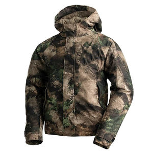 Veste de chasse en gros personnalisée, sweat à capuche camouflage de chasse pour hommes, veste de chasse avec service d'expédition et de livraison OEM - Product Image 1