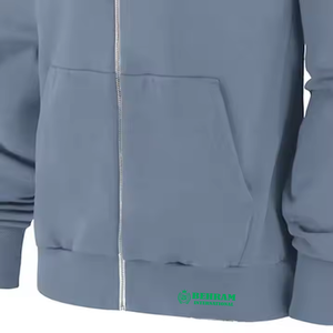 Nouvelle Collection 2026 – Sweat à Capuche Unisexe Super Zip Coupe Classique en Molleton de Coton Épais – Hoodie Zippé en French Terry - Product Image 4