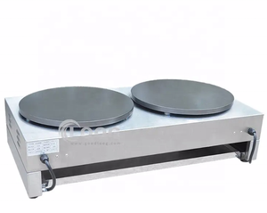 Crêpière Électrique Professionnelle à Double <span class=keywords><strong>Plaque</strong></span> en <span class=keywords><strong>Fonte</strong></span> avec Revêtement Antiadhésif 6000W – Offre Spéciale - Product Image 5