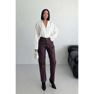 Pantalones Vaqueros de Estilo Simple para Mamá - Product Image 2