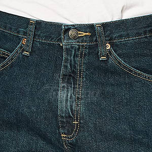 Shorts en jeans pour hommes contrastés de couleur fabriqués au Pakistan Shorts en jean pour hommes confortables de haute qualité - Product Image 3