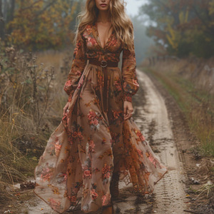 <span class=keywords><strong>Robe</strong></span> <span class=keywords><strong>de</strong></span> <span class=keywords><strong>plage</strong></span> bohème ethnique <span class=keywords><strong>Shein</strong></span> 2025 - Product Image 3