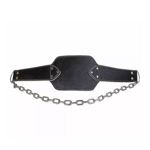 Professional Gym <b>Weight</b> Lifting Training Fitness Leather Dipping <b>Belt</b> Factory Direct Supplier Leather Dip <b>Belt</b> - Product Image 1