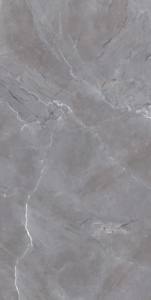 Carreaux de marbre vitrifié brillant haute résistance 600 x 1200 mm Épaisseur 8,6 à 8,9 mm Grande quantité 1428 m² AMAGE GRIS - Product Image 2