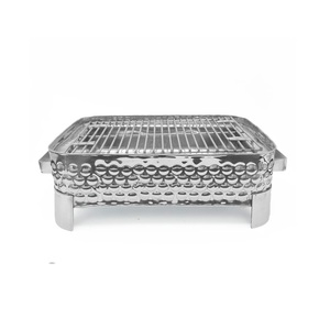 Barbecue de table en acier inoxydable avec contrôle intelligent de la température, design écologique pour une cuisson précise et une utilisation en extérieur - Product Image 6