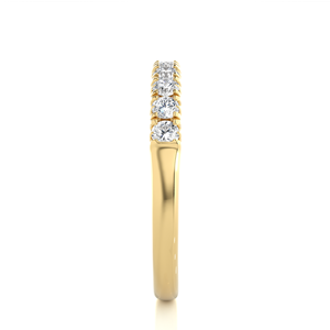 Anillo de diamante natural asequible de suministro directo de fábrica con diseño minimalista para compradores conscientes disponible para la venta - Product Image 5