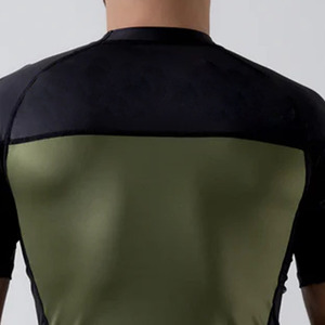 Slim Fit hommes Compression t-shirt décontracté été mode & Fitness Gym vêtements porter hommes à manches courtes éruptions cutanées hommes - Product Image 6