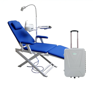 Unidad Dental Móvil Portátil con Silla Ajustable para Consultorio y Visita a Domicilio - Product Image 1