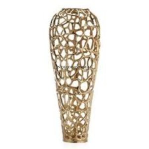 Métal de qualité supérieure fait argent brillant poli Unique fantaisie Designer Vase à fleurs pour mariage et Villa fêtes décor de Table - Product Image 6