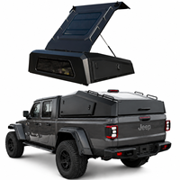 Caja de Aluminio para Camioneta Nissan Frontier con Cama de 5 pies, Puertas Laterales y Ventanas Corredizas