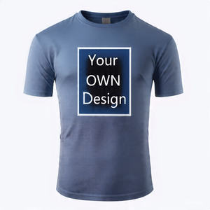 เสื้อยืดกีฬาผ้าฝ้าย100% ผู้ชายลดกระหน่ำเสื้อยืดลายโลโก้ DTG สกรีน250กรัม - Product Image 1