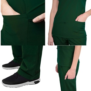 Man and Women short Sleeve Hospital <b>Uniform</b> <b>Scrub</b> Stretch Shirt Medical Nursing Men Women Tops <b>Scrubs</b> Wholesale - Product Image 5