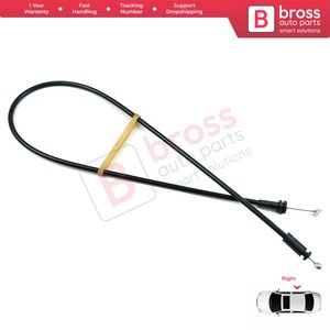 BDP667ประตูด้านในปล่อยล็อคสลัก Bowden สายเคเบิล8200182966ประตูบานเลื่อนขวาสำหรับ Kangoo MK1. ความยาวสายเคเบิล: 680มม - Product Image 3