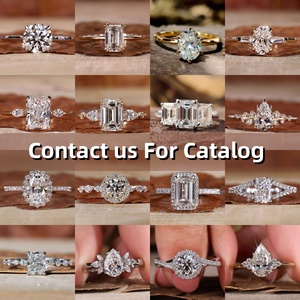 Anello di Fidanzamento Personalizzato con Diamante Creato in Laboratorio CVD Certificato IGI, Oro Vero, Taglio Ovale, 1 2 3 Carati, Gioielli per Donne - Product Image 3