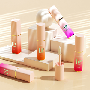 Custom Sustainable <strong>4</strong>.5ml Lip Gloss <strong>Tubes</strong> Empty Eco Friendly Plastic Lip Oil Bottle with Paper Box Packaging - Product Image 6