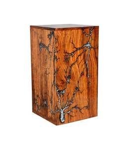 Mango Wood & Epoxy Cremation Urn Box Memorial <b>Keepsake</b> <b>for</b> human <b>Ashes</b> Urn <b>For</b> Family cremation - Product Image 4