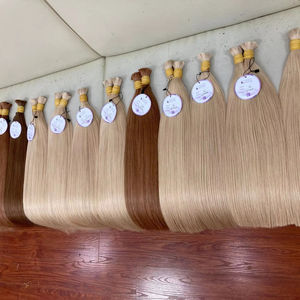 ผมต่อเวียดนามแท้ 100% แบบซุปเปอร์ดับเบิ้ลดรอน แบบเป็นมัดและแบบเทป ย้อมสีได้ มีจำหน่ายออนไลน์ - Product Image 2