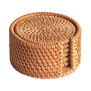 2024 Creative Natural Sea Grass Coasters Table Mats Decorative Wedding Sea Grass <b>Wicker</b> Table Decoration <b>Placemat</b> - Product Image 5