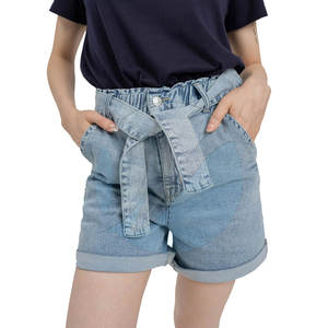 Vente en ligne : Shorts pour femmes de haute qualité, respirants, séchage rapide, 100% coton, grandes tailles, personnalisables, taille haute - Product Image 1