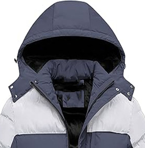 Chaqueta acolchada de pana para hombre con burbujas sueltas de invierno personalizadas de fabricante, chaqueta cómoda para hombre subida por Dress Sports - Product Image 2
