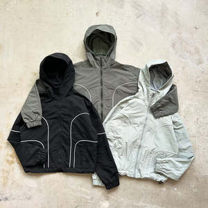 Panel de ropa personalizada, abrigos acolchados de contraste para hombre, chaqueta acolchada de burbujas de nailon, abrigo cálido de invierno para hombre, chaqueta 2025 - Product Image 3