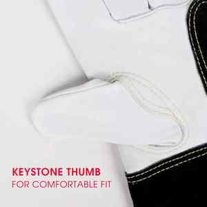 ถุงมือเชื่อม TIG แบบหนา ทนทาน แฟชั่น ลำลอง แห้งเร็ว พร้อมหน้าจอสัมผัส และแถบสะท้อนแสงตรวจจับเข็ม สำหรับงานนิรภัย - Product Image 2