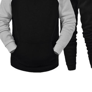 Conjunto Deportivo Personalizado para Hombre de Dos Piezas con Sudadera con Capucha 100% Algodón, Logotipo Personalizado, Tela de Felpa, por RSW - Product Image 2