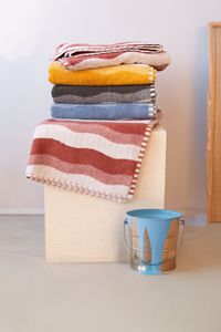 Turkish Yarn-Dyed Toweling Collection Soft and Eco-Friendly Bath Hand Hooded Towel Bath Sheets <b>Set</b> - Product Image 2