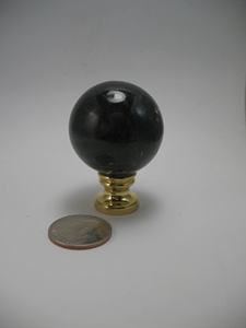 <b>Black</b> High <b>Polished</b> Stone Marble Door Knobs with Custom Color Shape Size-Made in India - Product Image 2