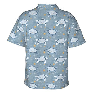 Vente en gros de chemise hawaïenne décontractée en coton imprimée personnalisée pour hommes, de plage, à fleurs, nouveau design, chemise à sublimation pour hommes - Product Image 2