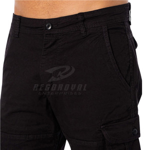Precio al por mayor Pantalones cortos de carga para los hombres de moda personalizada Pantalones cortos de carga con bolsillos laterales Precio bajo - Product Image 5