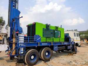 Tout nouveau PRL PDTHR-300 haute efficacité 6x4 lecteur DTH Cum conception rotative 300 mètres puits d'eau perceuse montée sur camion - Product Image 5