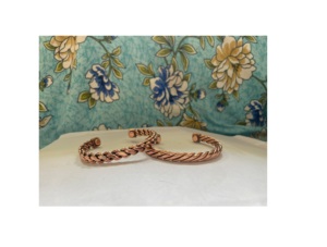 New Arrival <b>Copper</b> Metal <b>Bangle</b> for Woman and Man Fashionable <b>Copper</b> Coated <b>Bangle</b> at Style - Product Image 2