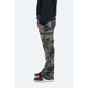 Pantalones cargo Bootcut en contraste-Woodland Camo - Product Image 3