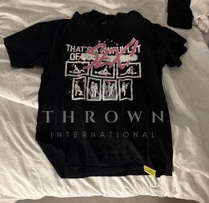 Camisetas clásicas de la serie THE WORLD'S SERIES con estampado 'That's a Awful Lot of COUGH SYRUP', 100% algodón, hombros caídos, camisetas estampadas para hombre - Product Image 5