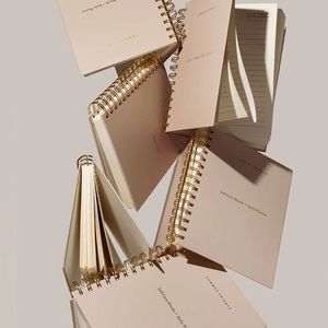 Custom <b>Planner</b> Printing Coil Spiral Bound <b>Planner</b> Spiral Weekly Monthly Manifestation <b>Goal</b> Diary Journal <b>Planner</b> - Product Image 3