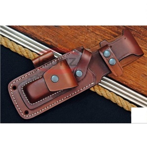 Fourreau de couteau en cuir végétal fait main - Product Image 6