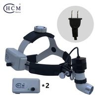 Phare Médical Led Batterie Rechargeable au Lithium Lampe sans Fil Phare Médical ORL Phare Dentaire Bandeau Chirurgical