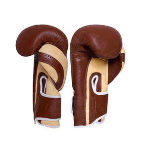 Guantes de boxeo de cuero personalizados Equipo profesional de estilo ganador Color, tamaño y logotipo personalizados - Product Image 3