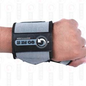 Envolturas de mano de boxeo con logotipo personalizado Cinta de correas de muñeca elásticas de neopreno con diseño colorido Envoltura interior de algodón/nailon de seguridad para fitness - Product Image 4