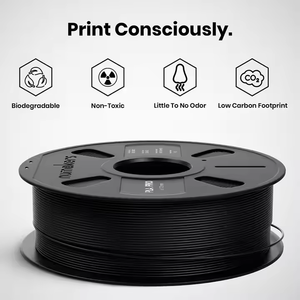 Filament PLA Pro Numakers 1 kg, noir profond, 1,75 mm, haute performance, vitesse d'impression rapide, résistance à la température de 60°C, fiable, 3D - Product Image 4
