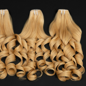 Extensiones de Cabello Vietnamita 100% Virgen Remy, Trama Única, Cabello Humano para Pelucas y Paquetes, Color Rubio Sin Procesar - Product Image 1