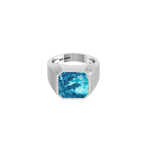 925 Sterling Silver Men's Classic Shattuckite Bezel Setting Octa <b>Cushion</b> Handmade Unique Gift Him Birthday Anniversary Party - Product Image 3
